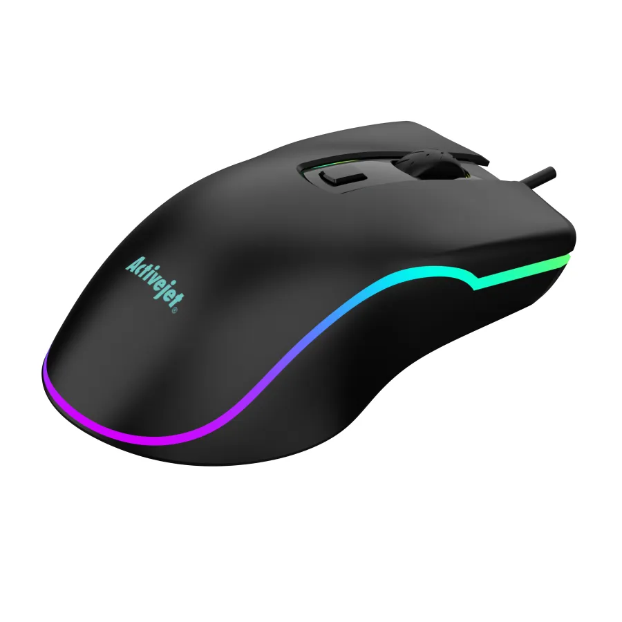 Podgrzewana mysz przewodowa Activejet USB AMY-W390; 30°C / 35°C / 40°C