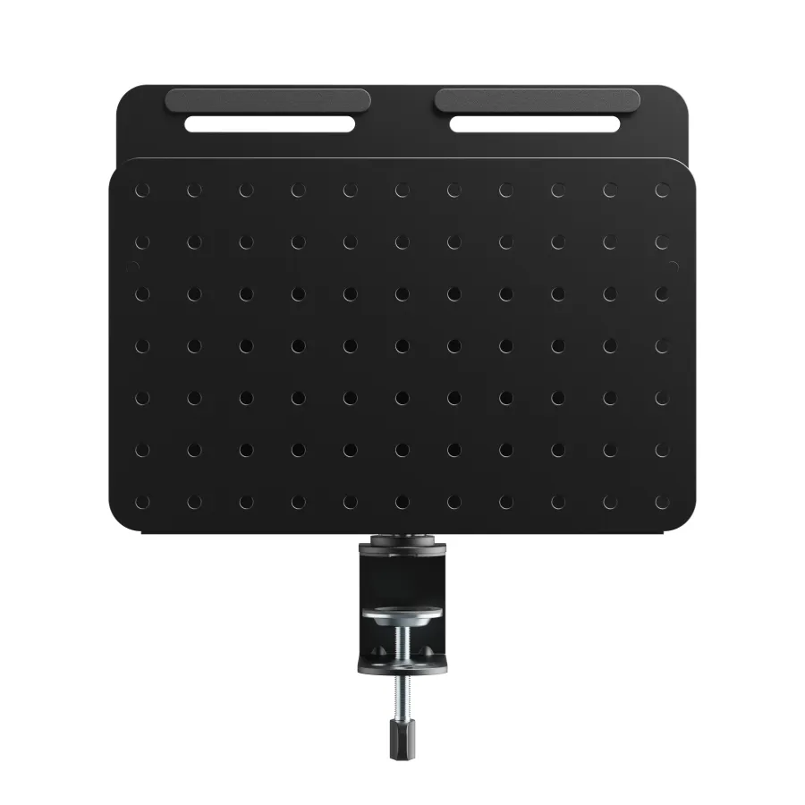 Activejet Organizer na biurko APB-006B. Obrotowa tablica perforowana z organizatorem pionowy. Kolor czarny matowy
