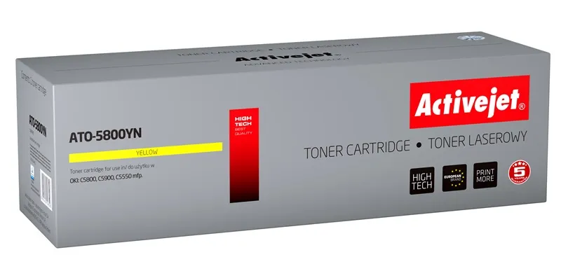 Toner Activejet ATO-5800YN