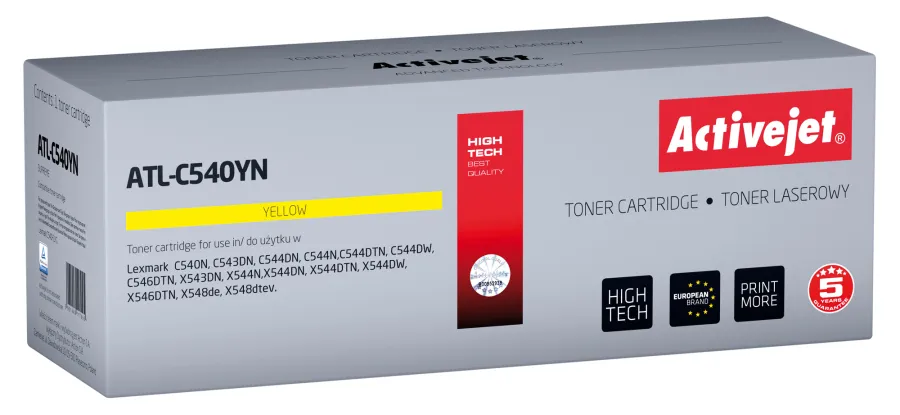 Toner Activejet ATL-C540YN
