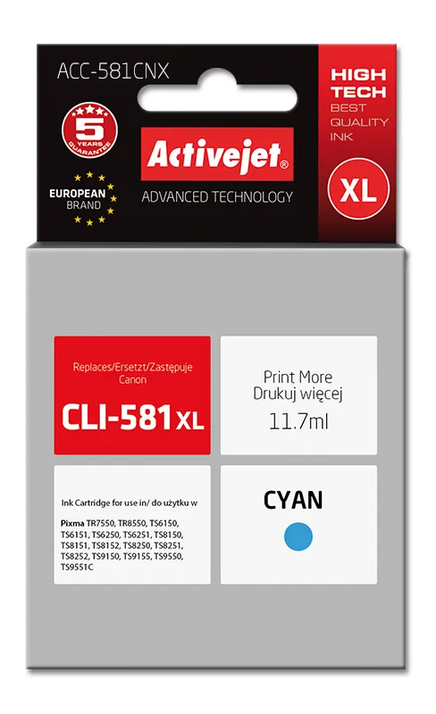 Tusz Activejet ACC-581CNX